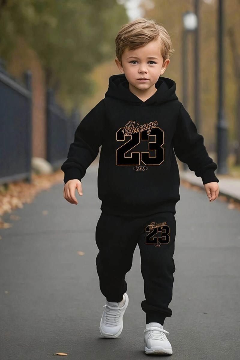 Premium Kids Winter Hoodie & Pant Set – 100% Cotton | 280–300 GSM
