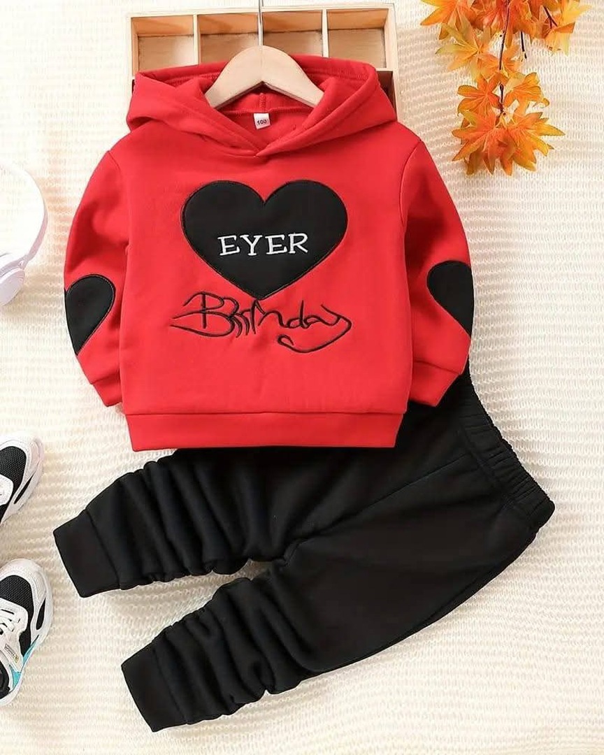 Premium Kids Winter Hoodie & Pant Set – 100% Cotton | 280–300 GSM