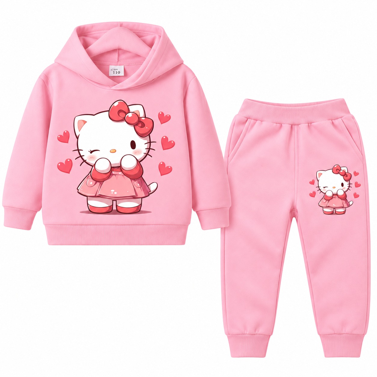 Premium Kids Winter Hoodie & Pant Set – 100% Cotton | 280–300 GSM