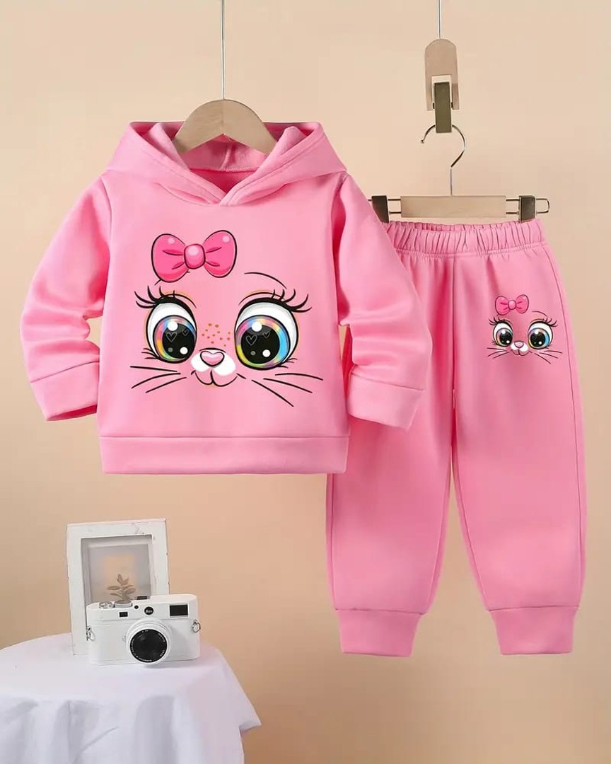 Premium Kids Winter Hoodie & Pant Set – 100% Cotton | 280–300 GSM