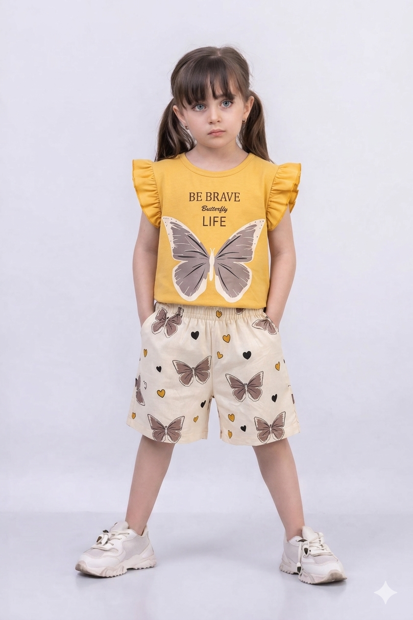 Exclusive Baby printed Tee and pant set