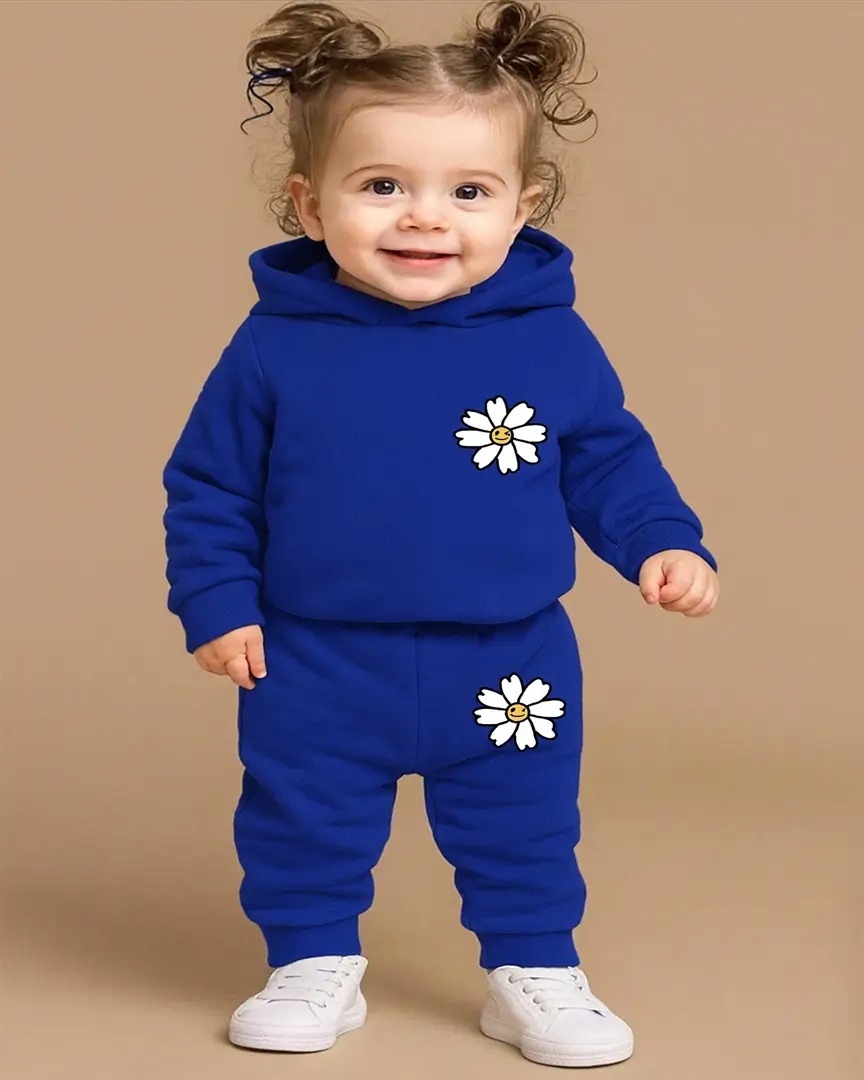 Premium Kids Winter Hoodie & Pant Set – 100% Cotton | 280–300 GSM