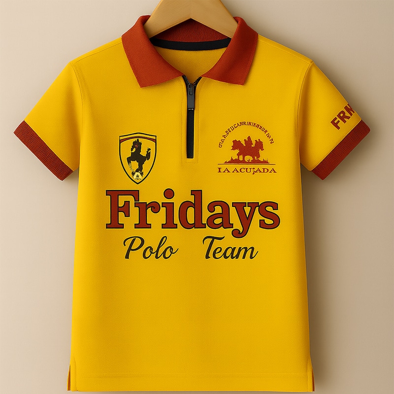 BABY PREMIUM PRINTED POLO