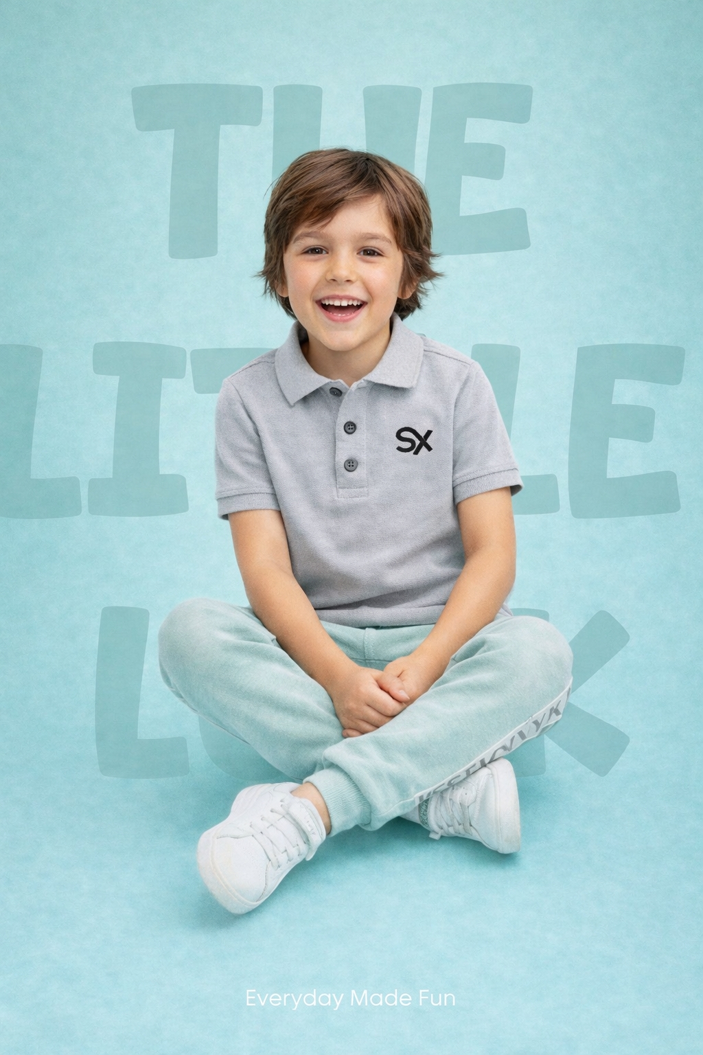 Kids Solid polo
