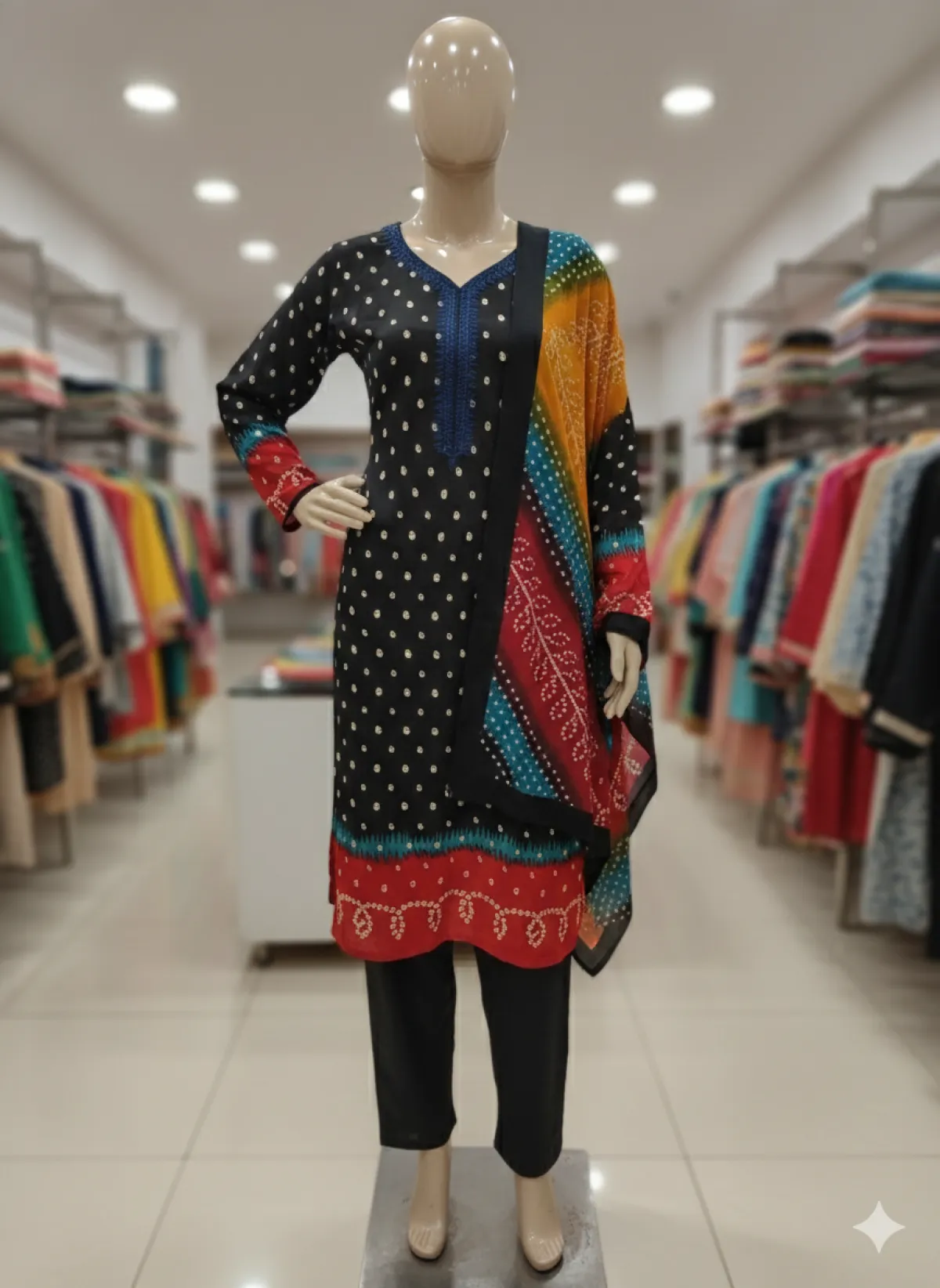 Pure Cotton Zamzam Three-piece - Image 1