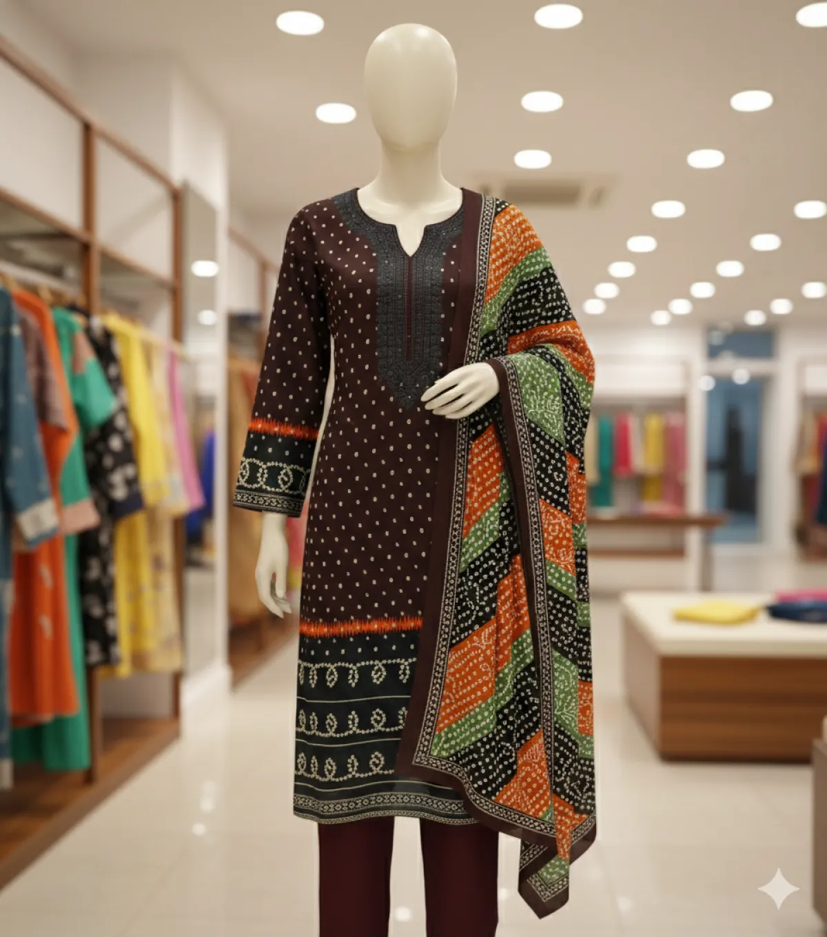 Pure Cotton Zamzam Three-piece - Image 1