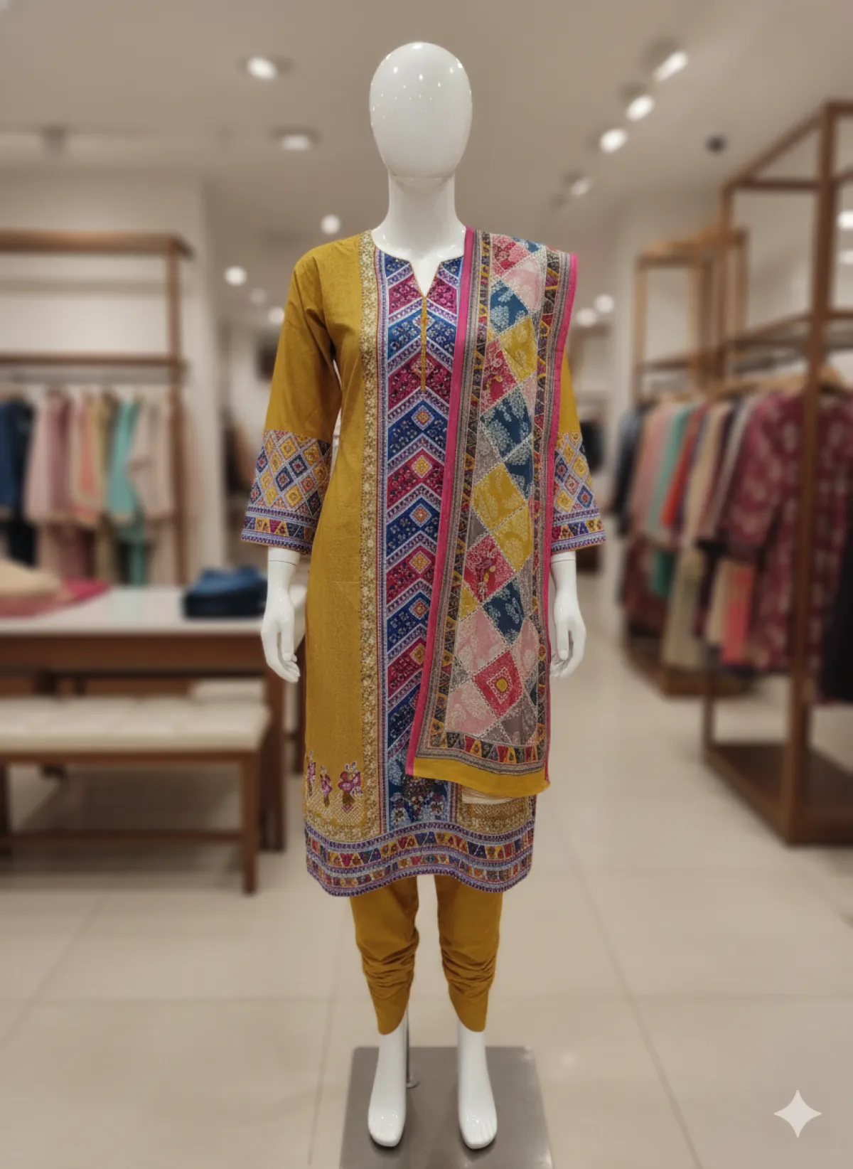 Pure Cotton Zamzam Three-piece - Image 1