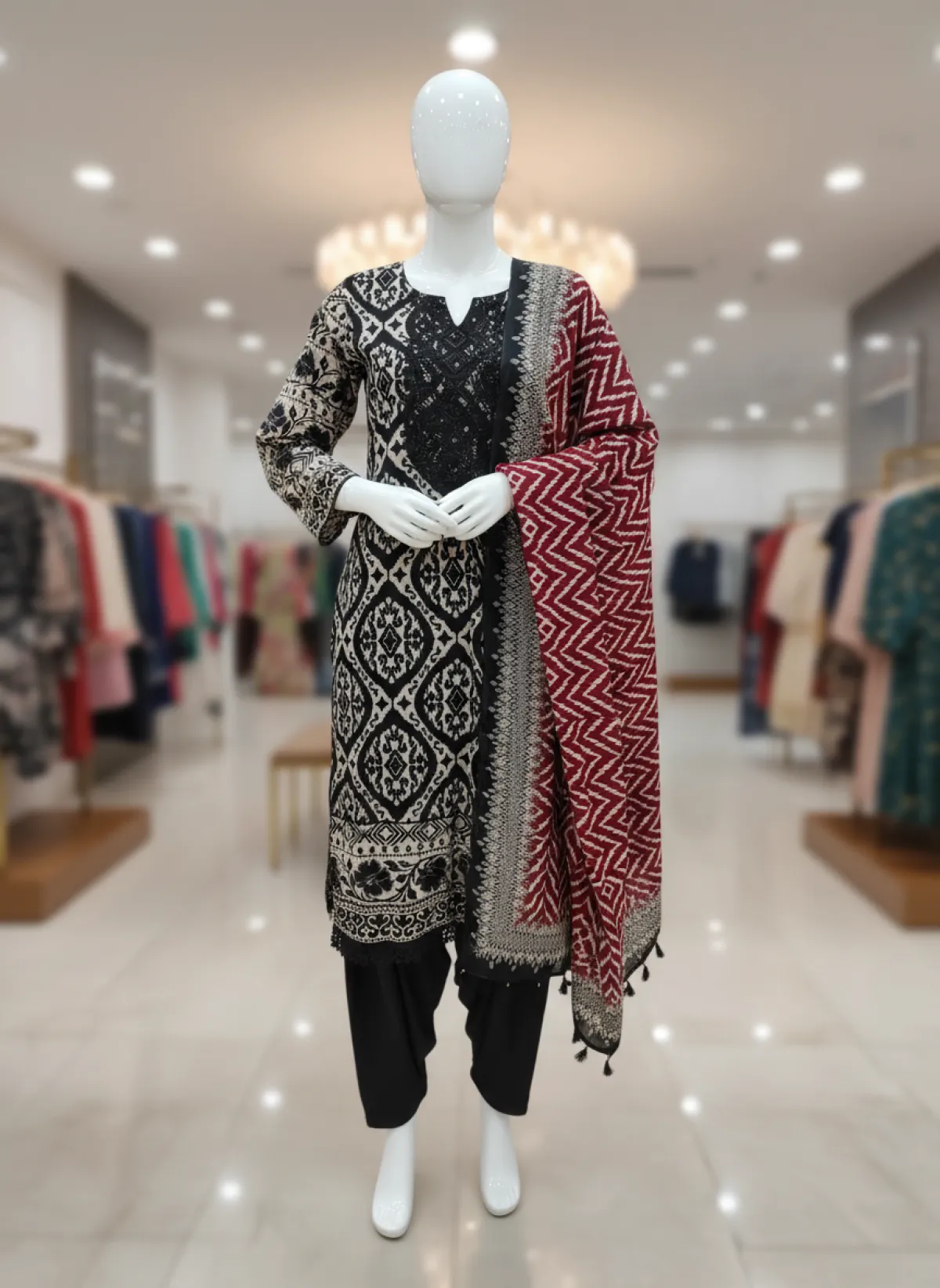 Premium Cotton Three-piece - Image 1