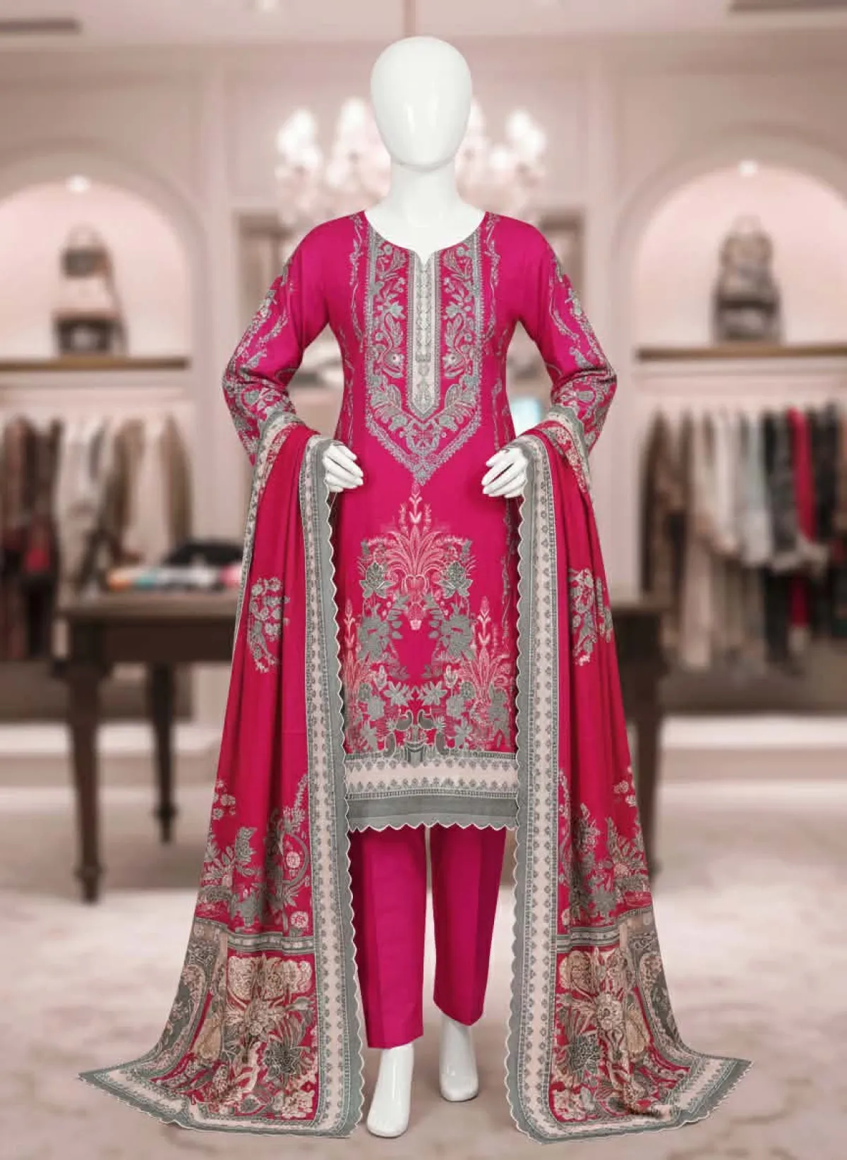Premium Cotton Zamzam Three-piece - Image 1