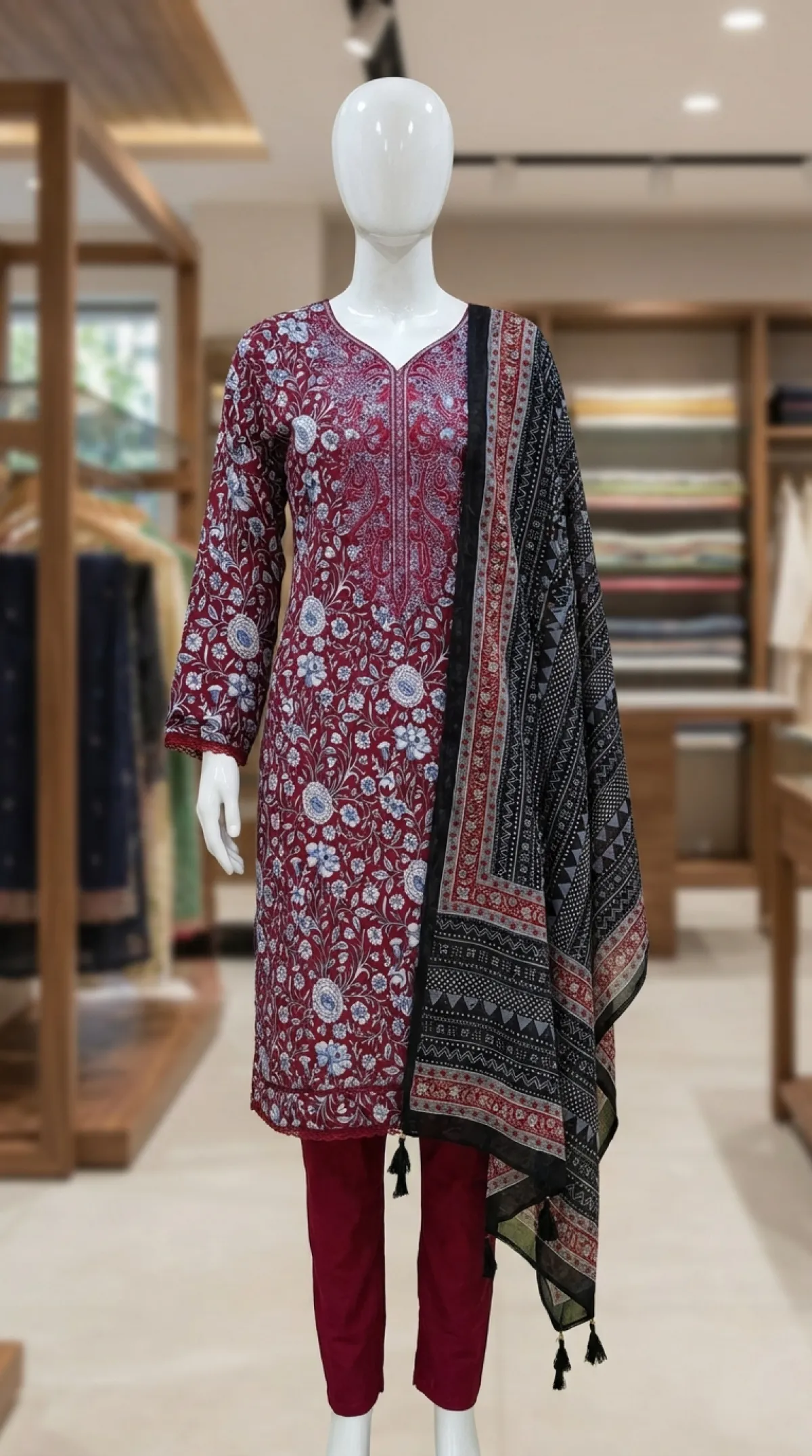 Premium Cotton Three-piece - Image 1