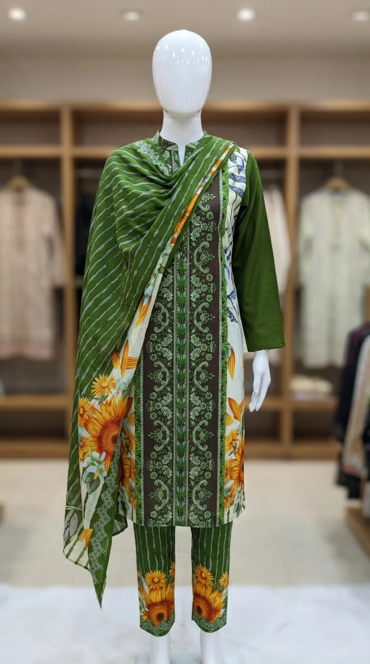 Pure Cotton Zamzam Three-piece - Image 1