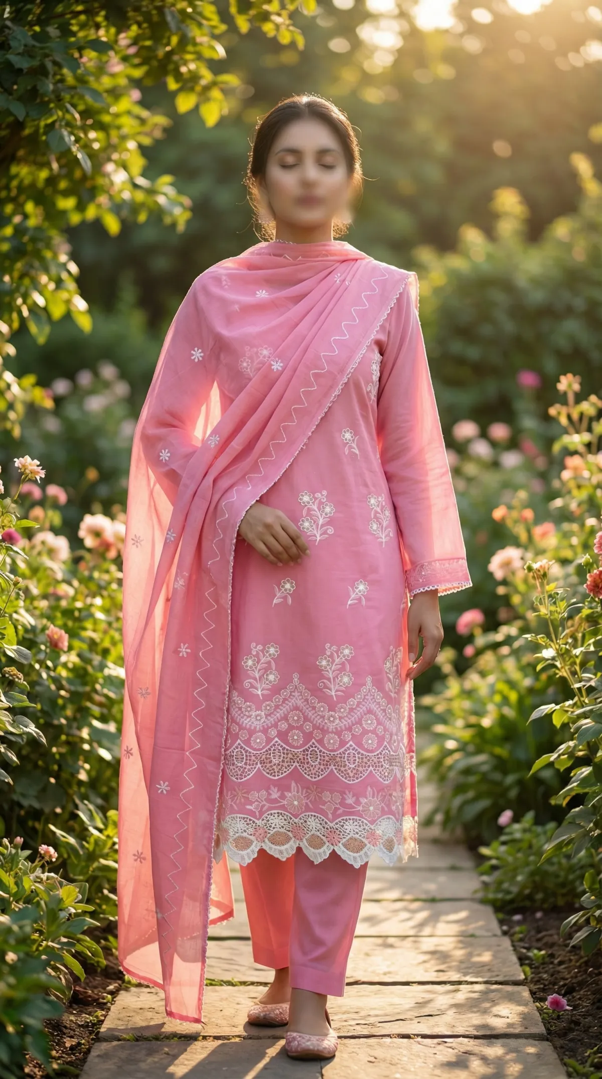 Lightweight cotton Three-piece - Image 1