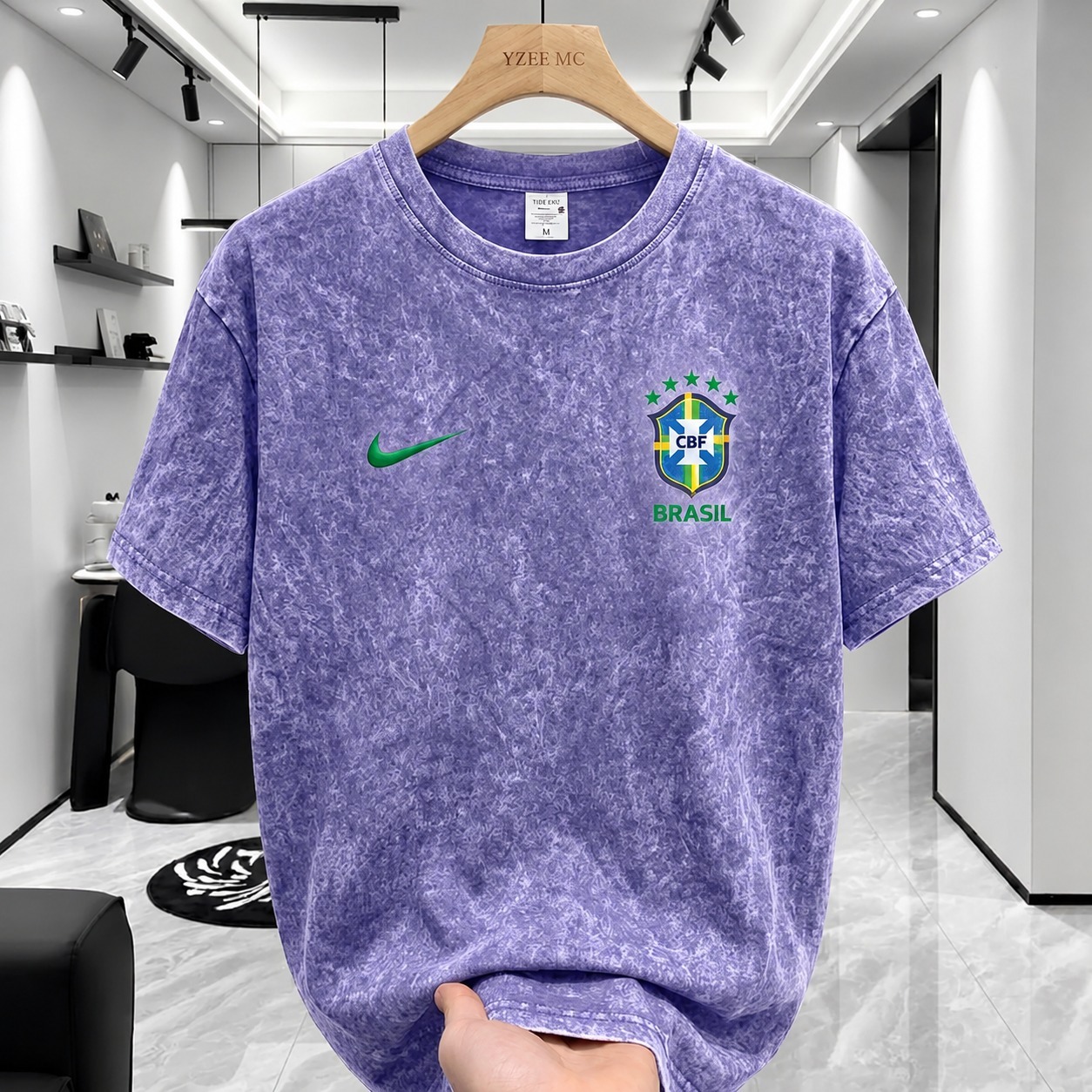 ACID WASH DROP SHOULDER T-SHIRT_img_2