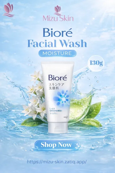 Bioré Skin Care Facial Wash (Moisture) 130mg_img_1
