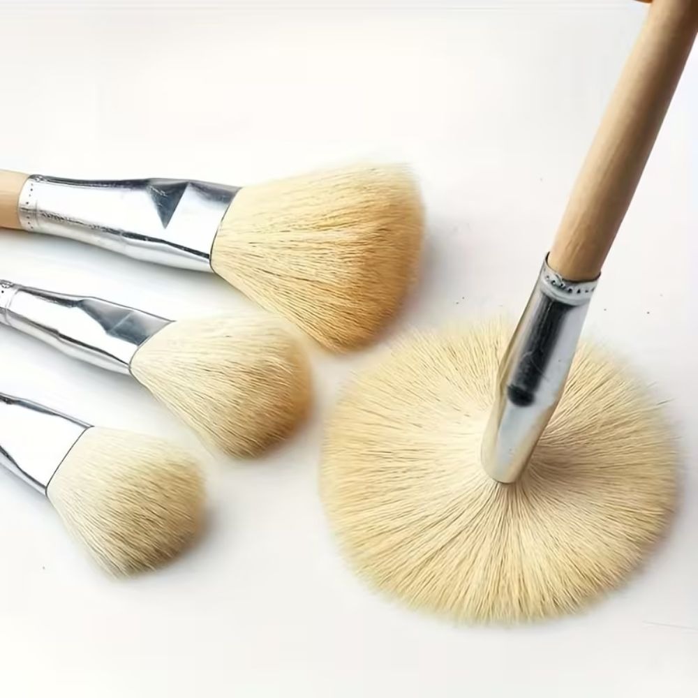 S9 / S10 / S15 / S20 Premium Silver Professional Mop Brush – Premium Natural GoatHair Perfect for Gold Leaf Gilding, Art & Crafts, Lightweight Artist Brush From ArtEase Studio by CHARUKAJ (Copy)