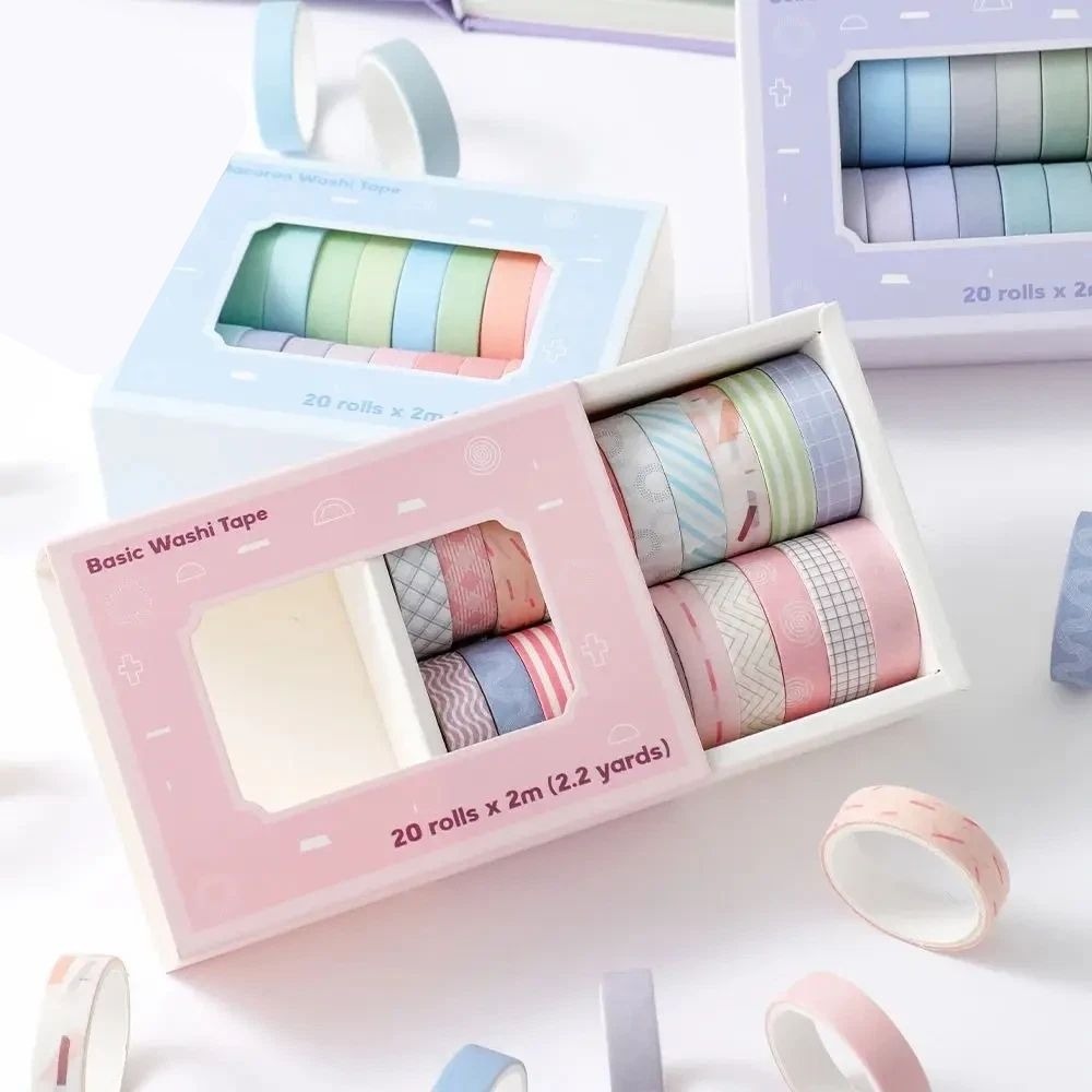 Washi Tape Set – Cute Decorative Masking Tape Collection with Assorted Cartoon & Unicorn Designs for Scrapbooking, Journaling, Planners, Bullet Journals, Gift Wrapping, DIY Crafts & Creative Projects From CHARUKAJ