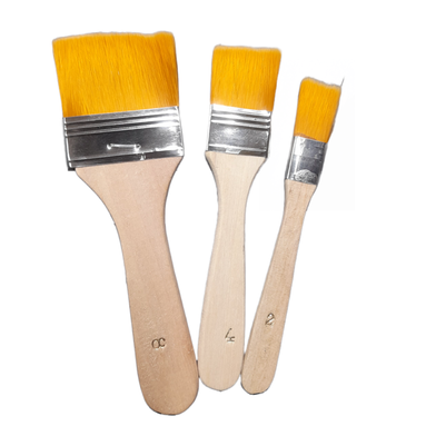 Art Tools Gesso Brush 3 Pcs