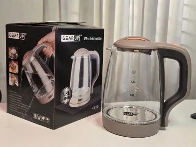 GearUP GK15 Electric Glass Kettle 1.8L (1500W)_img_3