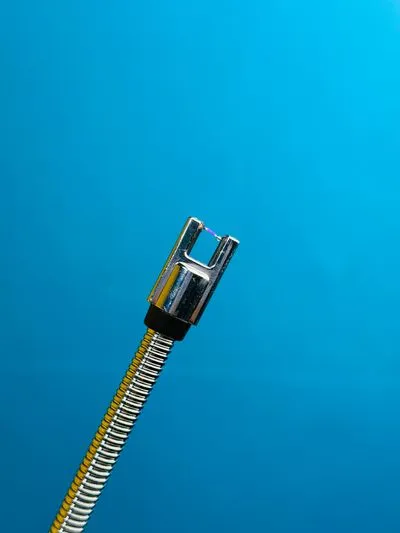 Type-C Rechargeable Windproof Arc Lighter with Flexible Neck – Random Color_img_4