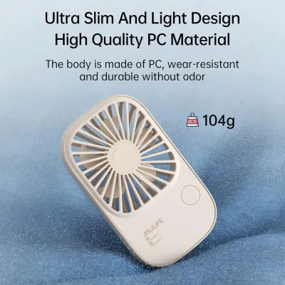 JISULIFE FA49 2000mAh USB Rechargeable Powerful Handheld Fan_img_1
