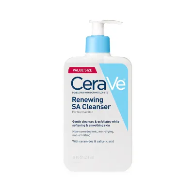 Cerave Face Renewing SA Face Wash (Size: 473ml)_img_1