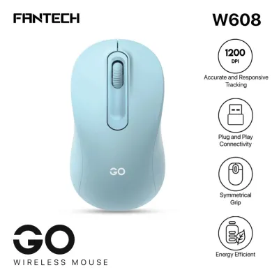 Fantech Go W608 Wireless Mouse – Blue Color_img_0