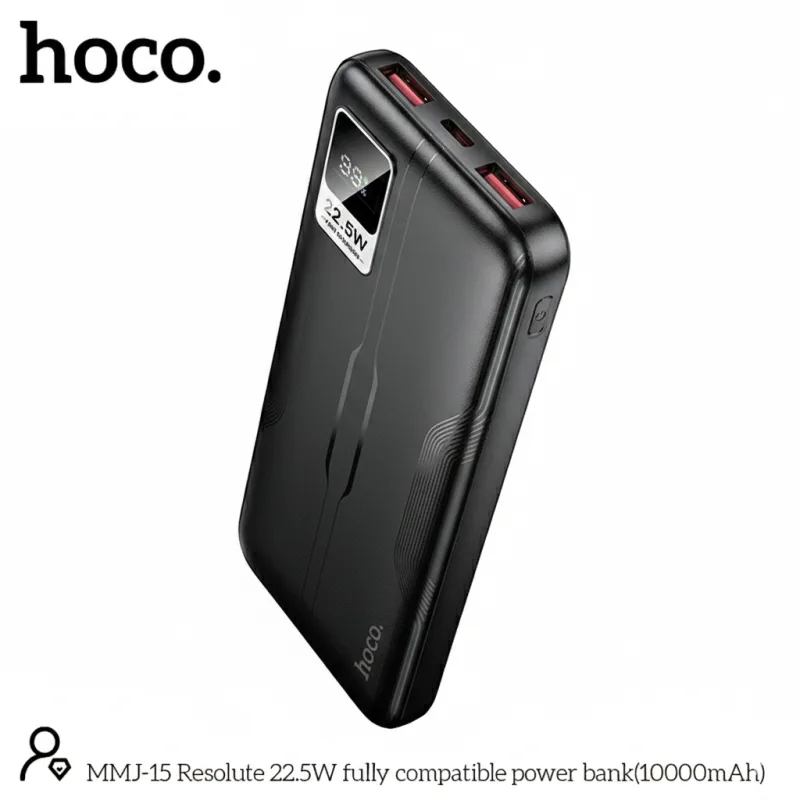 Hoco MMJ15 Resolute 22.5W Fast Charging Power Bank – 10000mAh