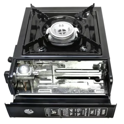 Osel Gourmet Chef Portable Single Butane Gas Stove with Case For Camping or Emergency_img_2