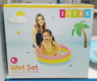 Intex Wet Set Inflatable Round Baby Pool – 24cm_img_1