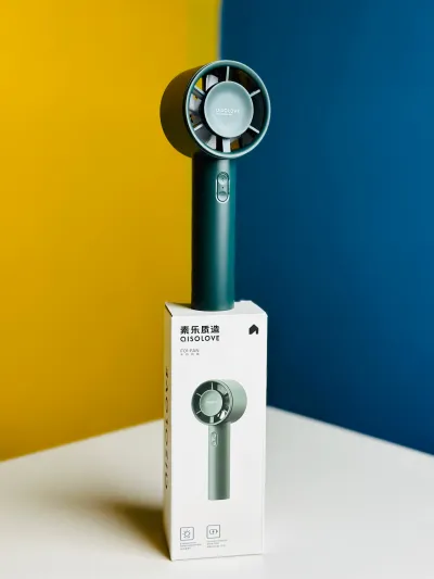 Xiaomi AISOLOVE F01 Handheld Turbo Fan (2000mAh Battery) – Green Color_img_4