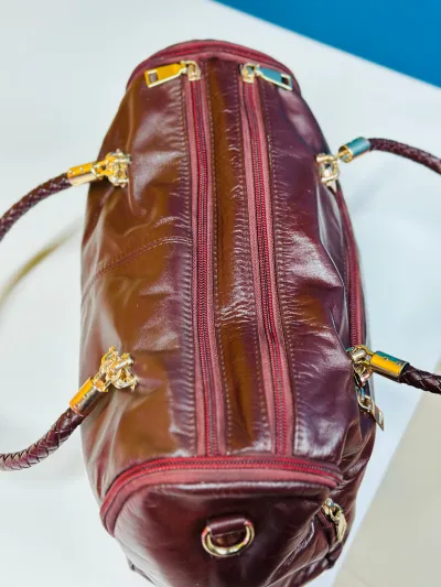Original Leather Handbag for Women – maroon color_img_7