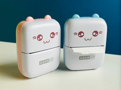 GearUP mini Thermal Bluetooth Printer – Pink Color_img_7