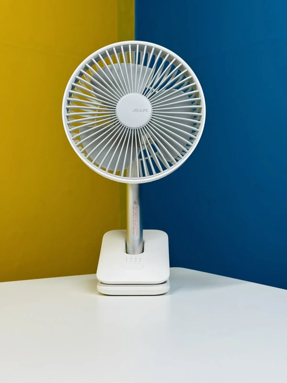 JISULIFE FA13R Rechargeable Clip Fan (8000mAh) – White