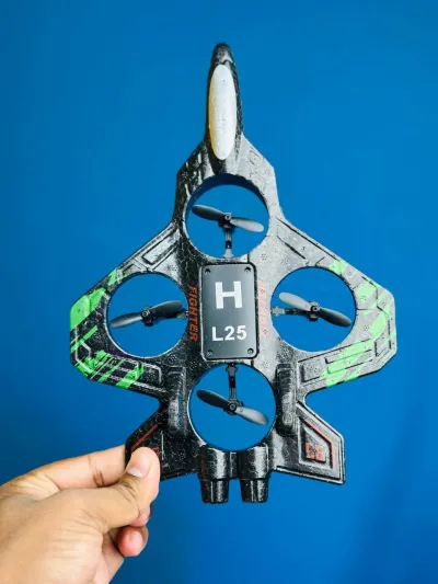 Remote Control Starfighter Drone Plane – Blue_img_3