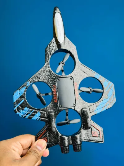Remote Control Starfighter Drone Plane – Blue_img_4