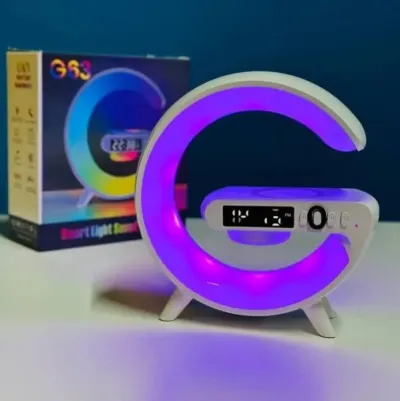 G63 Atmosphere RGB Light Bluetooth Speaker With Wireless Charging_img_1