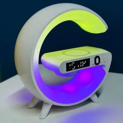 G63 Atmosphere RGB Light Bluetooth Speaker With Wireless Charging_img_0