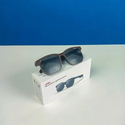 Usea Smart Glasses Audio Bluetooth Sunglasses-Brown Color_img_0