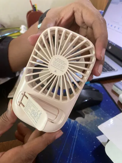 JISULIFE FA49 2000mAh USB Rechargeable Powerful Handheld Fan_img_4