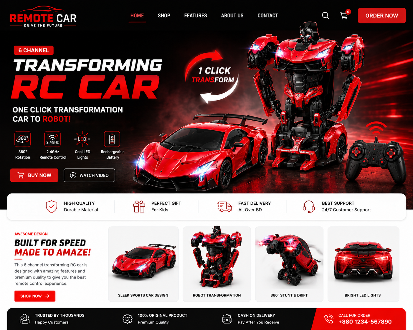 RC Transform Car! đ¤ â āĻāĻŦāĻŋ 1