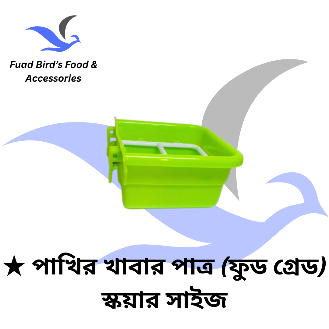 🔰 Bird's Food Pot (Food Grade) Square Size_img_4