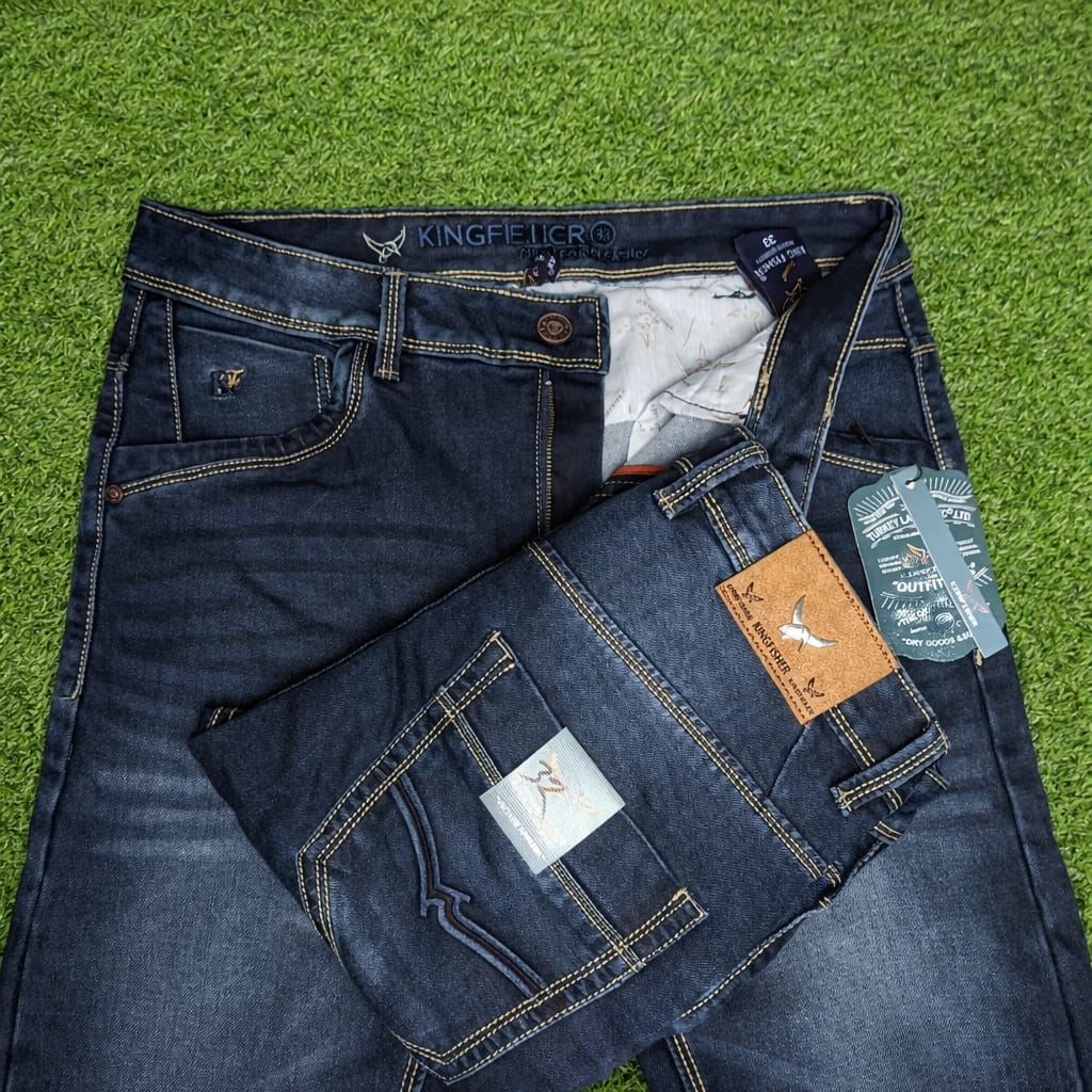 Kingfisher Knit Denim Pant – Premium Comfort Fit