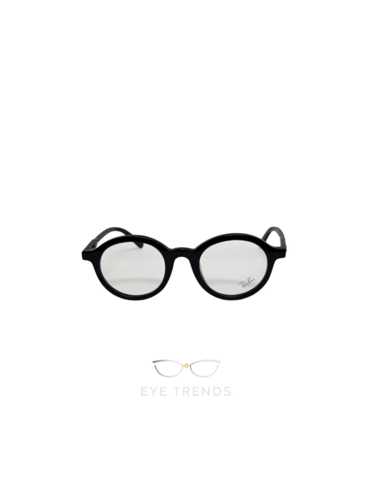 Ray Ban Round Shape Black Frame