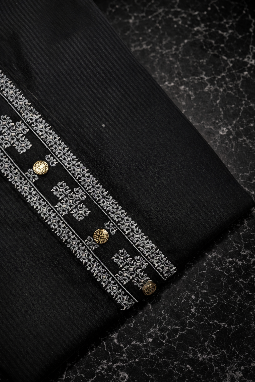 Evarrio Luxury Black Embroidered Panjabi image 2