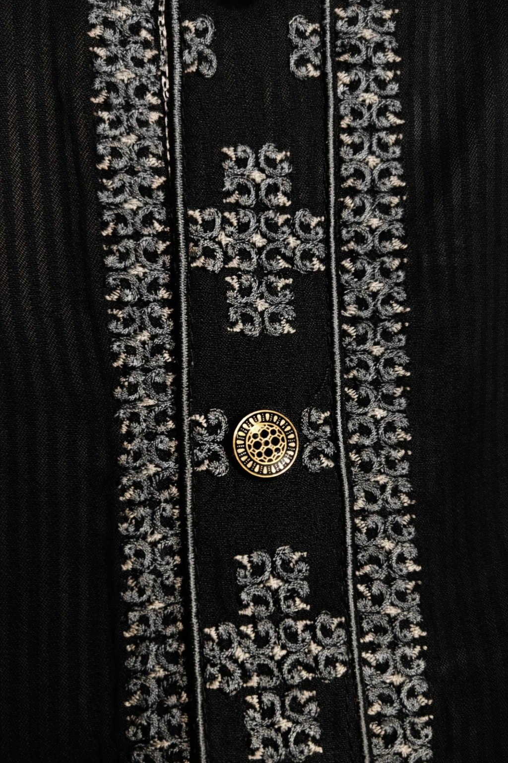 Evarrio Luxury Black Embroidered Panjabi image 3