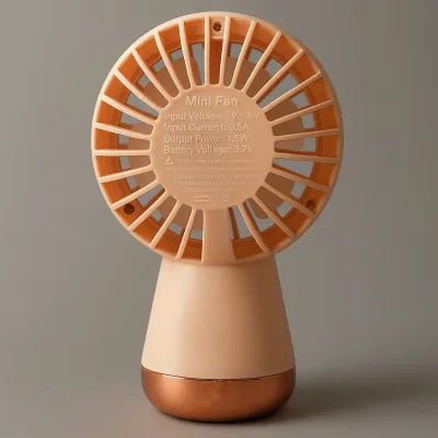 Mini USB Rechargeable Desktop Fan – 5 Speed Gear_img_0