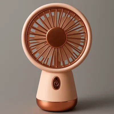 Mini USB Rechargeable Desktop Fan – 5 Speed Gear_img_1