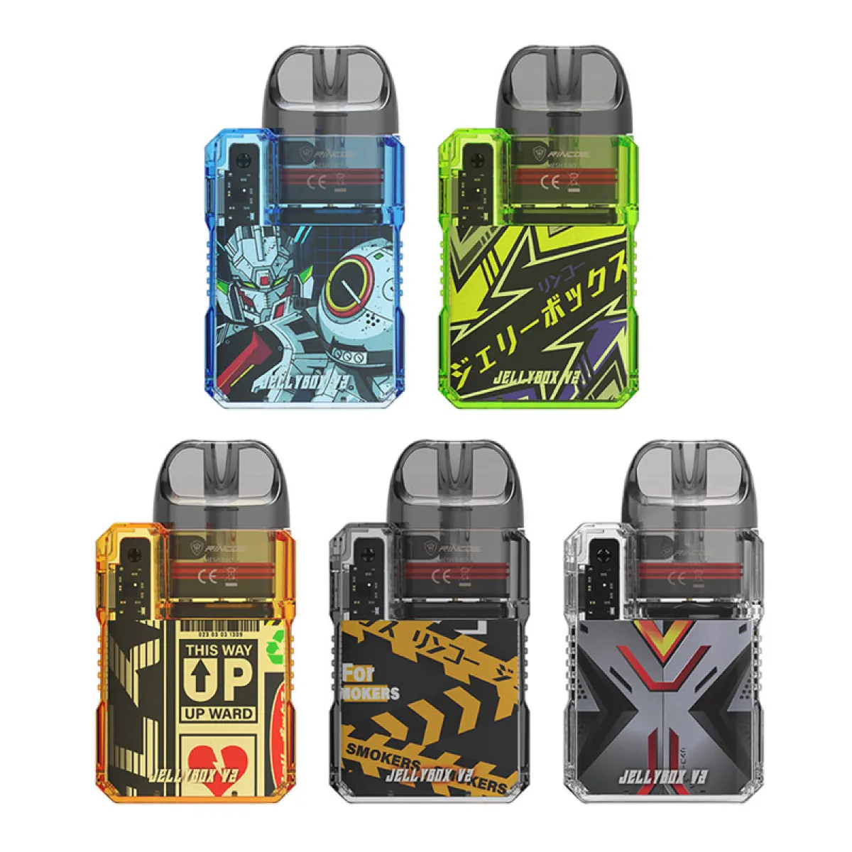 Jellybox V2 Pod System Kit By Rincoe