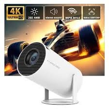 Android Smart Projector HY300 4K Home Theatre WiFi Bluetooth portable Projector New Projector Smart Mini Projector High Quality projector
