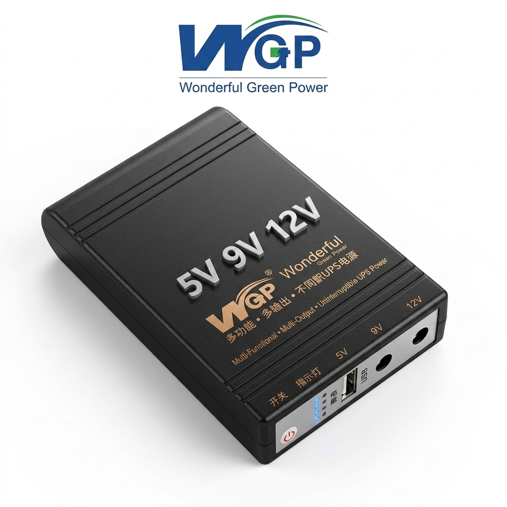 WGP Mini UPS 10400 mAh Battery 5,9,12 Update version